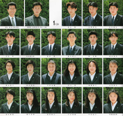 ３年１組 個人(出席番号順_左)